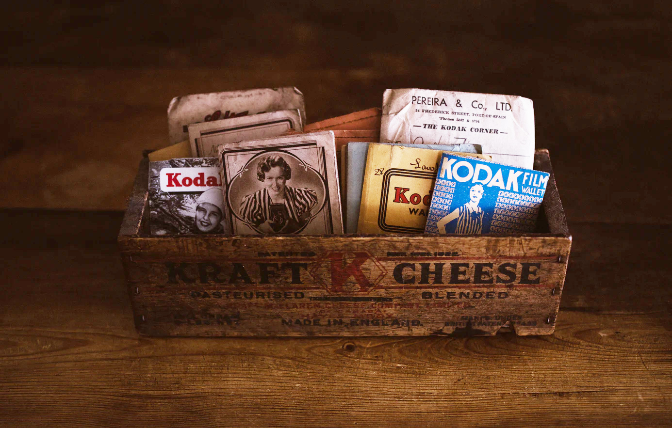Box of Kodak Photos